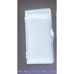 Hộp/ Khay đựng móng úp hộp dài quy cách 11,5cmx 5,5cm ( hộp đựng được lông mi, Flash sale giá cực tốt )