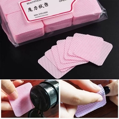 Giấy Vệ Sinh Nắp Keo (1 Hộp 200 Miếng) Vệ Sinh Nắp Chai Keo, Nhíp Bị Bẩn, dùng trong nail cũng được