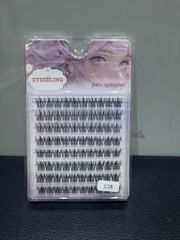 Mi chùm cluster Anime, mi cụm makeup truyền thống không có keo dưới gốc