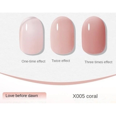 Sơn gel Xeijayi chính hãng màu nude, trong suốt, màu đỏ 15ml