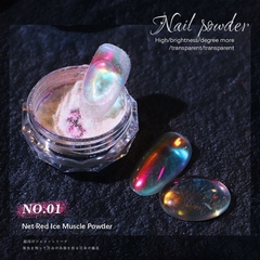 Tráng gương nail ánh cực quang