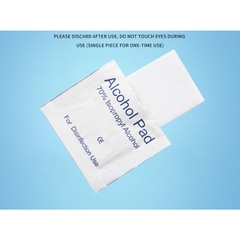 Set 5 Miếng alcohal pad vệ sinh bề mặt móng, lau móng tay, chân, lau màn hình