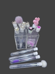 Chổi ống chải mi gắn charm hàng cao cấp nhiều hoạ tiết xinh đẹp