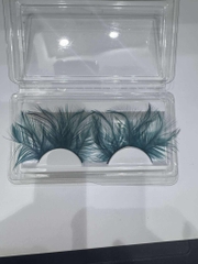 Lông Mi hoá trang, makeup, fantasy, lông vũ cho Tiệc Nô-en, Chrismas, Halloween, Party