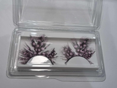 Lông Mi hoá trang, makeup, fantasy, lông vũ cho Tiệc Nô-en, Chrismas, Halloween, Party