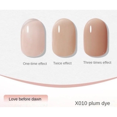 Sơn gel Xeijayi chính hãng màu nude, trong suốt, màu đỏ 15ml