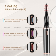 Máy Uốn Mi Nhiệt, Máy Uốn Mi Bằng Nhiệt Làm Cong Mi Tự Động Sạc Điện Cổng USB