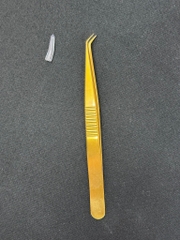 Nhíp Nối Mi Nhíp Vàng Douyin classic, volume hẹp, tách mũi cong N06, đa chức năng