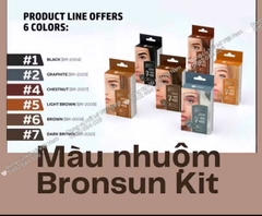 Nhuộm lông mi, lông mày cao cấp, Bronsun Dye ( Nhuộm Bộ Kits )