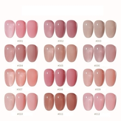 Sơn gel Xeijayi chính hãng màu nude, trong suốt, màu đỏ 15ml