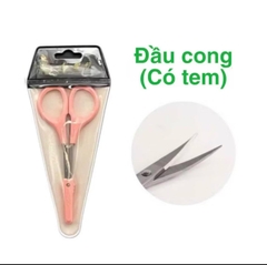 Kéo cắt chuyên dụng các loại bằng thép không gỉ với thiết kế cong, tròn. hình chim hạc, tỉa chân mày, nail, mi