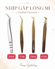 Nhíp Gắp mi Volume, classic, chùm cluster, fan volume, trụ wet spikes đa năng