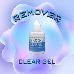 Gel tháo mi xanh và hồng, remover clear gel (dụng cụ nối mi)