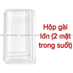 Hộp đựng mi fan, hộp đựng nail,móng giả (set 2 hộp/dụng cụ nối mi)