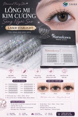 Lông Mi Kim Tuyến Ánh Sao Diamond Starlight Lashes | Glitter Lashes Douyin Anime Manhua Wispy Fairy Lash Extensions