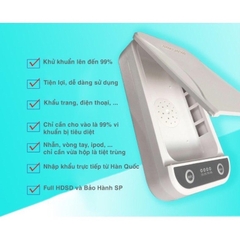 MÁY KHỬ TRÙNG KIỀM, NHÍP NỐI MI TIA UV Đa năng khử điện thoại,chìa khoá,...