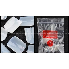 Móng chân úp vuông ngắn , móng chân đủ size 0-9, móng giả gắn chân