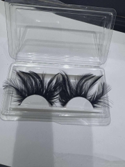 Lông Mi hoá trang, makeup, fantasy, lông vũ cho Tiệc Nô-en, Chrismas, Halloween, Party