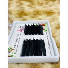 Mi Khay lông thỏ, mi tàng hình, siêu mềm tự nhiên I J C Cc D MIX (8-13)mm
