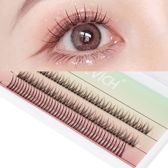 Mi makeup Anine và chùm ngang So Le  (Mi Chữ A (  mi nối thì đổi keo dán make up thành keo nối mi nha mọi người )