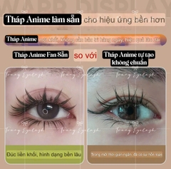 Lông mi Anime fan sẵn không chụm ngọn
