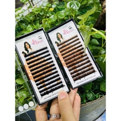 {New}Lông mi Dưới màu đen và nâu 0.07 0.10 mix 6-9mm dùng nối mi dưới, mi siêu tự nhiên, mi Baby hoặc nối chân mày