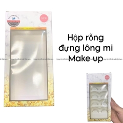 Hộp đựng mi fan, hộp đựng nail,móng giả (set 2 hộp/dụng cụ nối mi)