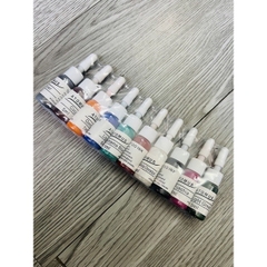 Bánh xe màu sắc/color wheel( có 10 chai màu để làm thí nghiệm)ứng dụng phun xăm, hội hoạ, thiết kế