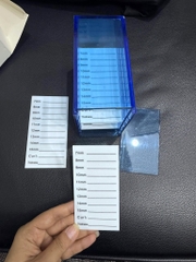 Tủ/ kệ mica để pallet line lông mi siêu tiện lợi, bảo quản lông mi nối sạch và không bị nhiễm ẩm