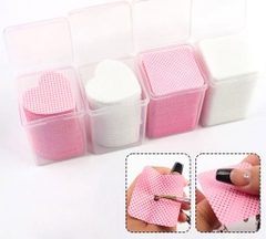 Giấy Vệ Sinh Nắp Keo (1 Hộp 200 Miếng) Vệ Sinh Nắp Chai Keo, Nhíp Bị Bẩn, dùng trong nail cũng được