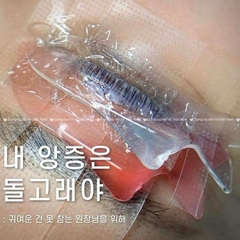 Trục cá heo, nâng mi siêu mềm, dính hình cá heo Dolphin Lash Lift Pads