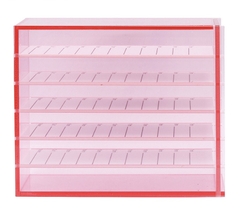Tủ/ kệ mica để pallet line lông mi siêu tiện lợi, bảo quản lông mi nối sạch và không bị nhiễm ẩm