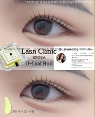 Trục uốn Lash Clinic U-Lyal Rod Clear – Waterdrop U-Curl (5 size - Made in Korea)