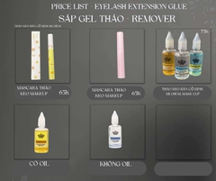 Tháo chuyên dụng cho keo Makeup hoặc keo Mi Chùm bán cố định