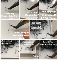 Flash Sale lông mi fan sẵn 5d 0.07 dùng thử ( 200 fan )