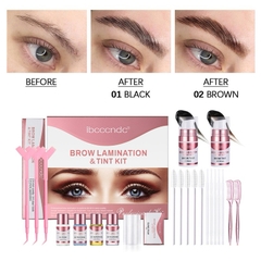 Bộ Brow Lamination Uốn Định Hình Chân Mày kèm Nhuộm Đen , Nâu
