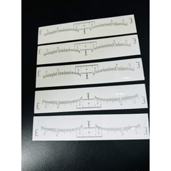 Thước dán vẽ chân mày (10 tấm)
