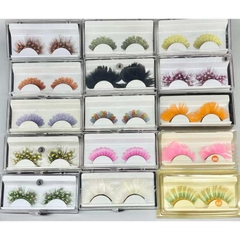 Lông Mi hoá trang, makeup, fantasy, lông vũ cho Tiệc Nô-en, Chrismas, Halloween, Party