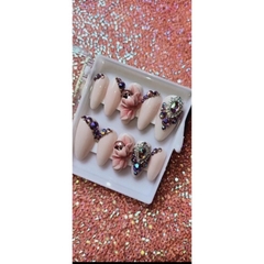 Hộp đựng móng úp -Hộp đựng lông mi ( nhỏ quy cách 5,5 x 6,5 cm )
