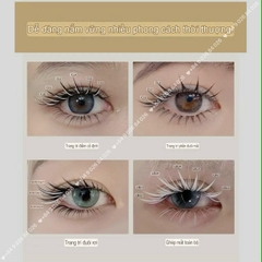 Màu Trắng Lông Mi Camellia Douyin Trung Hoa, mi Manhua, Balayage,Mi Trung Hoa Bạch Tuyết (màu trắng)