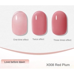 Sơn gel Xeijayi chính hãng màu nude, trong suốt, màu đỏ 15ml