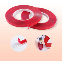 Băng keo keo tạo fan volume xanh, đỏ 2 mặt Silicon đỏ tạo fan volume