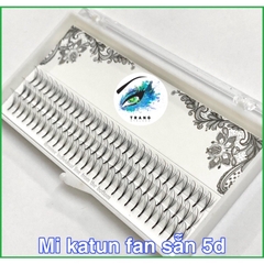 ￼Lông Mi Trụ Katun Cao Cấp - Mi Wispy 5D 7D Độ Cong C D - Mi Fan Sẵn Katun
