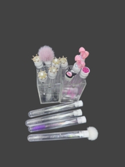 Chổi ống chải mi gắn charm hàng cao cấp nhiều hoạ tiết xinh đẹp