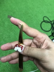 Nhíp Volume phủ nano nhẹ, tốt, bền, mũi nhíp gắp nhiều mi