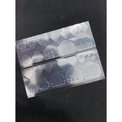 ￼Miếng dán móng silicon nail, vỉ dán móng silicon ( có móng tay và móng chân )