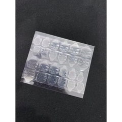￼Miếng dán móng silicon nail, vỉ dán móng silicon ( có móng tay và móng chân )