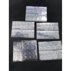 ￼Miếng dán móng silicon nail, vỉ dán móng silicon ( có móng tay và móng chân )