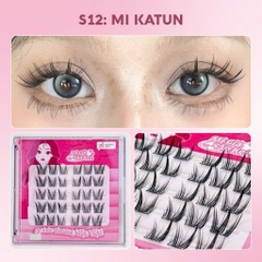 Lông mi makeup tự dính có keo sẵn ở chân mi,lông mi mềm