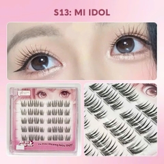 Lông mi makeup tự dính có keo sẵn ở chân mi,lông mi mềm